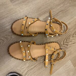 a new day Tan Studded Sandals